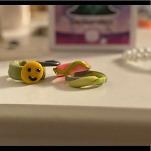 Clay Rings !! 💚✨